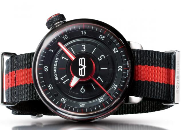 Bomberg BB-01 GENT BLACK & RED CT43H3PBA.01-2.9 Replica Watch